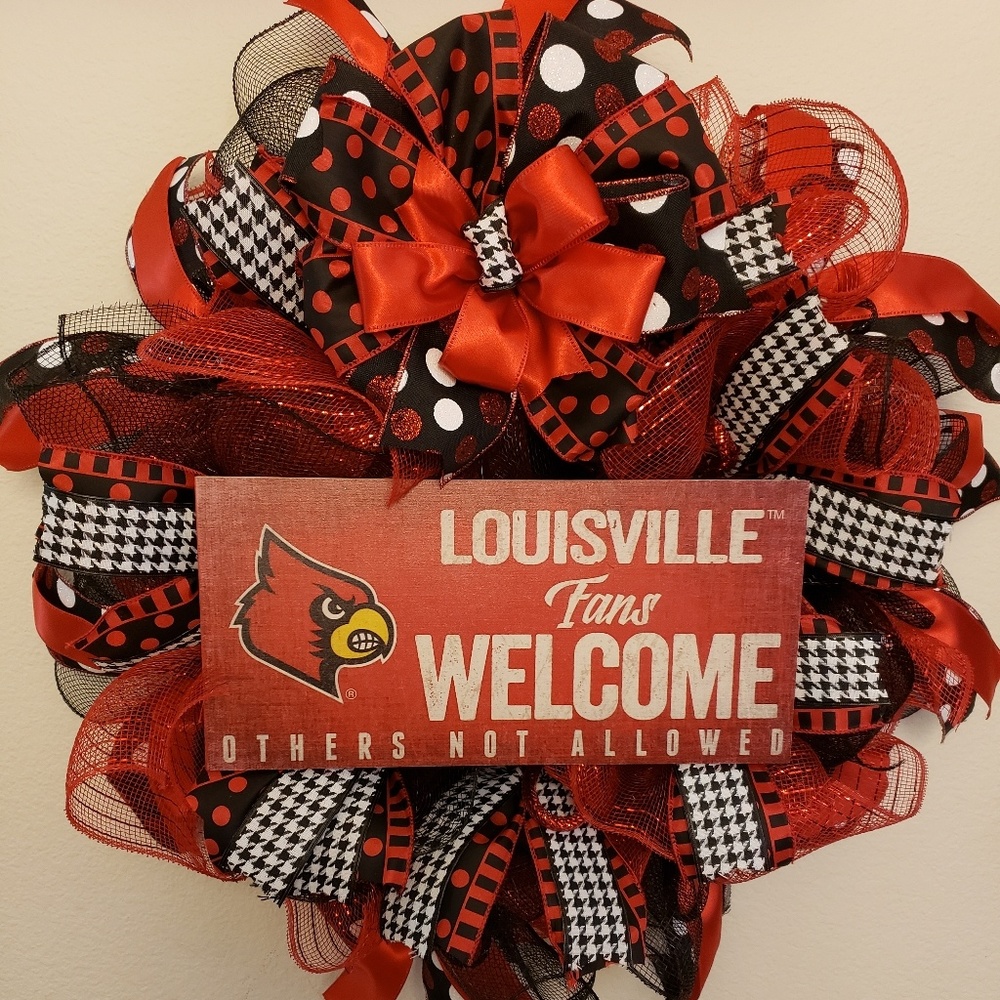UOFL Cards Wreath, SOLD!